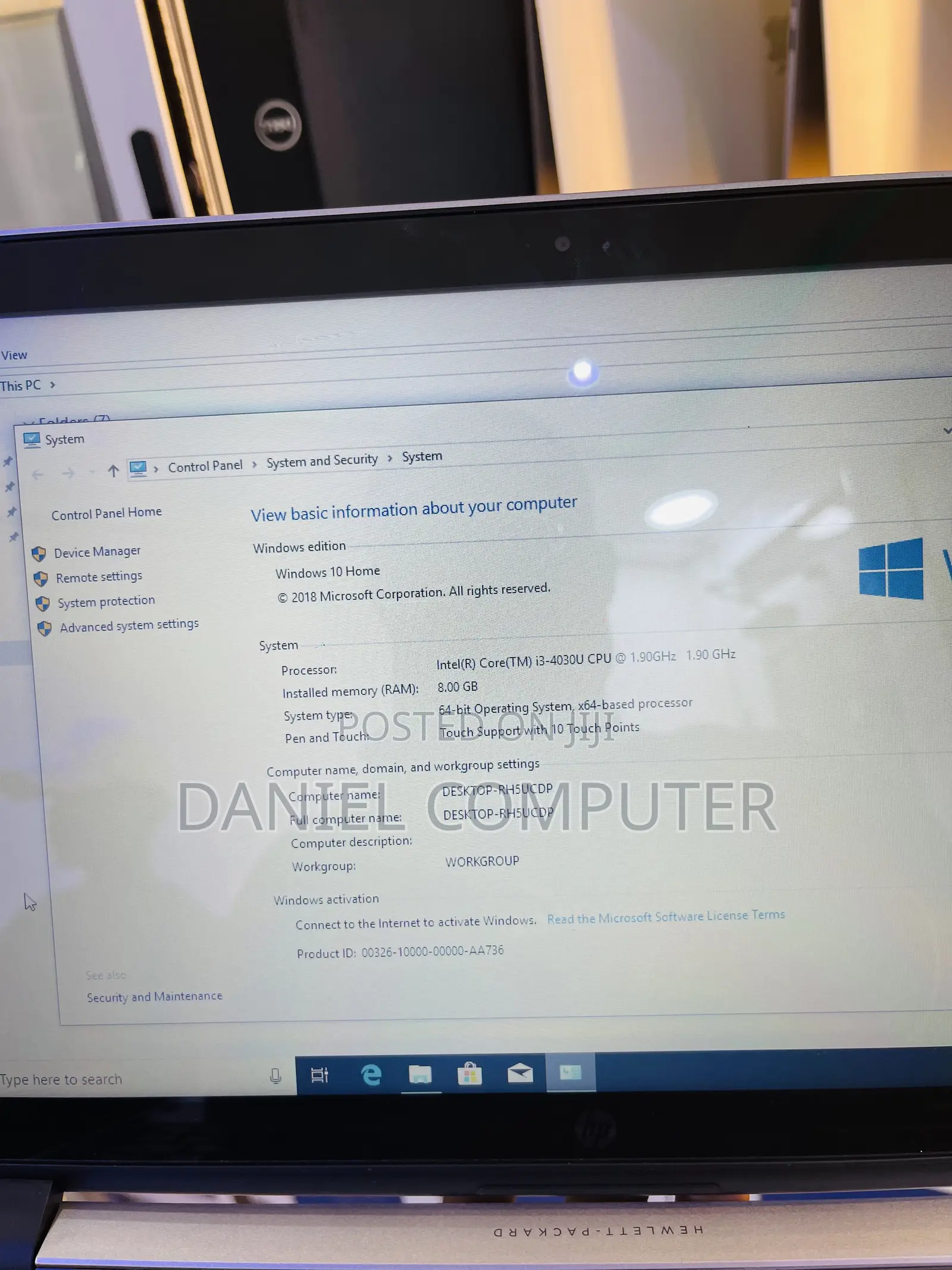 Laptop HP Pavilion 15 16GB Intel Core i3 SSD 256GB