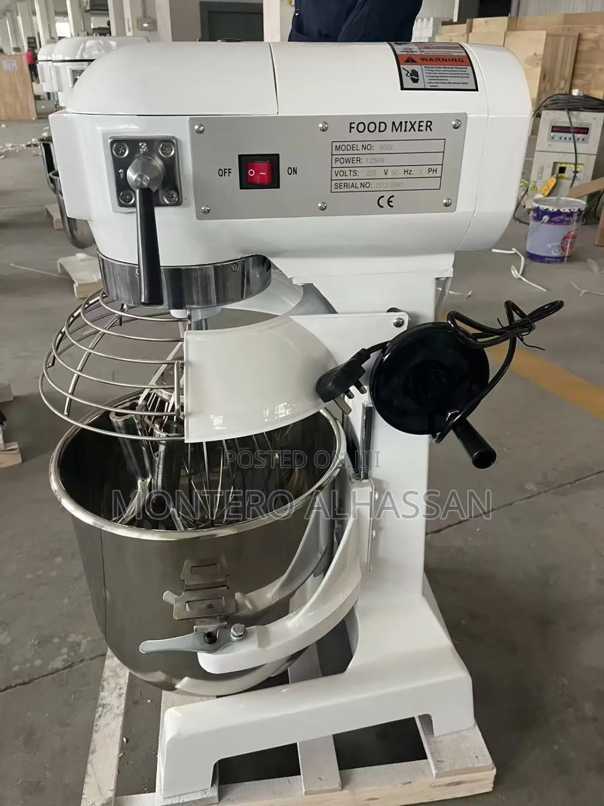 Planetary/Food Mixer 10Liters