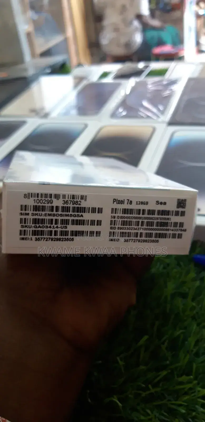 New Google Pixel 7a 128 GB Blue