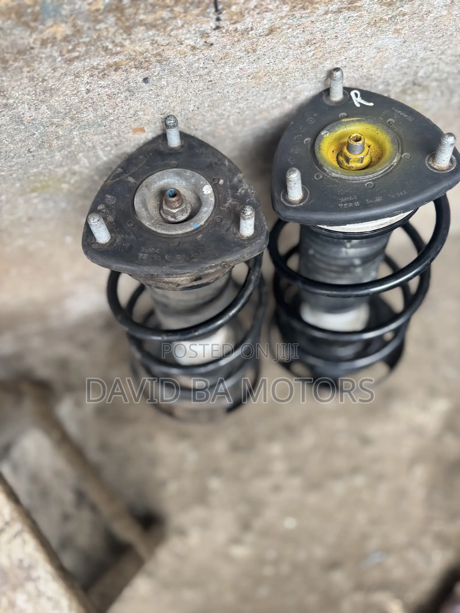 Toyota Yaris IA Front Shocks Original Home Used