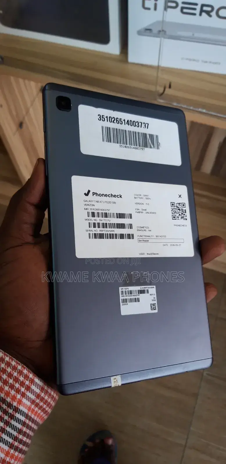 Samsung Galaxy Tab A7 Lite 32 GB Gray