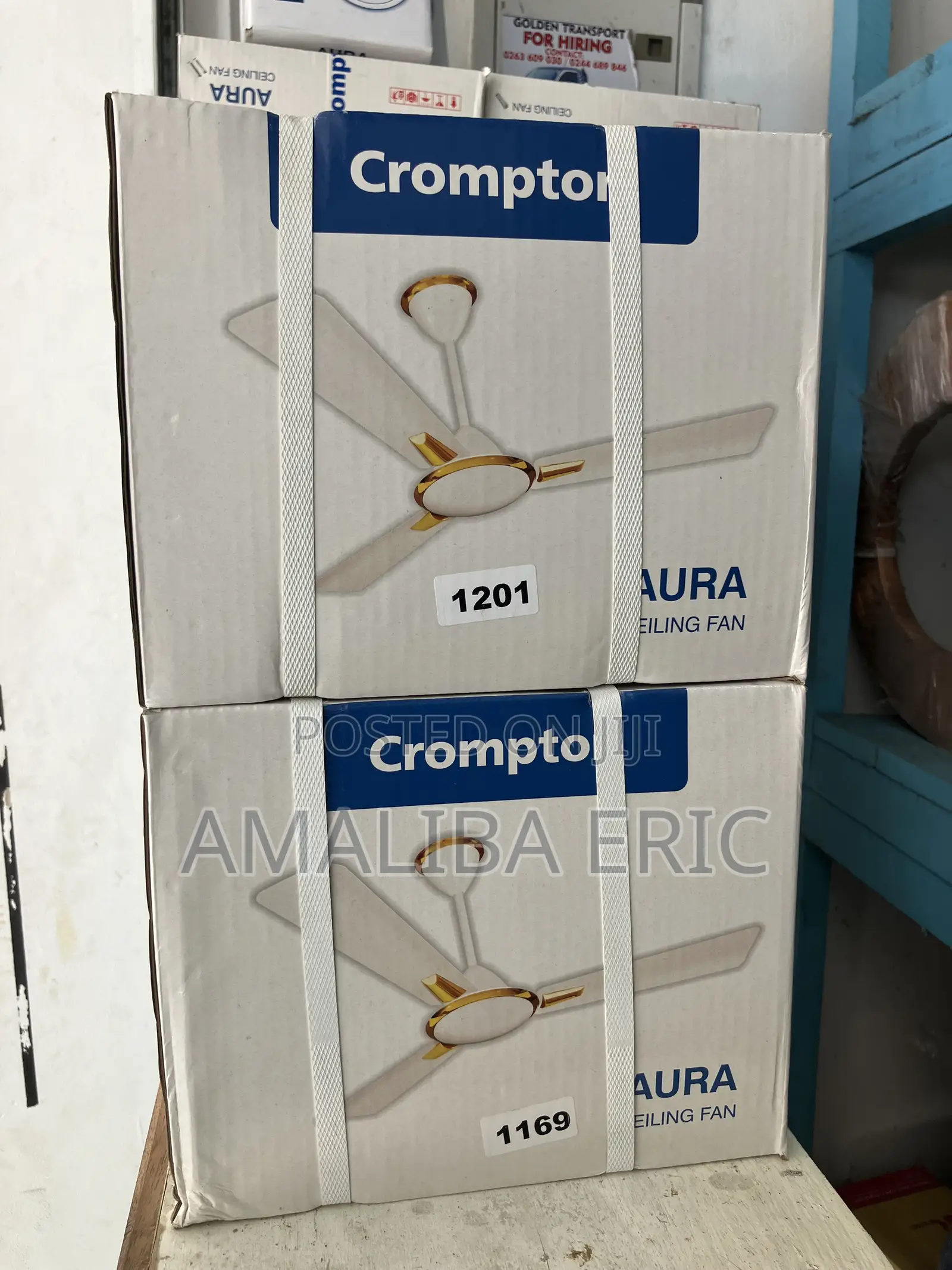 Original Crompton Ceiling Fan