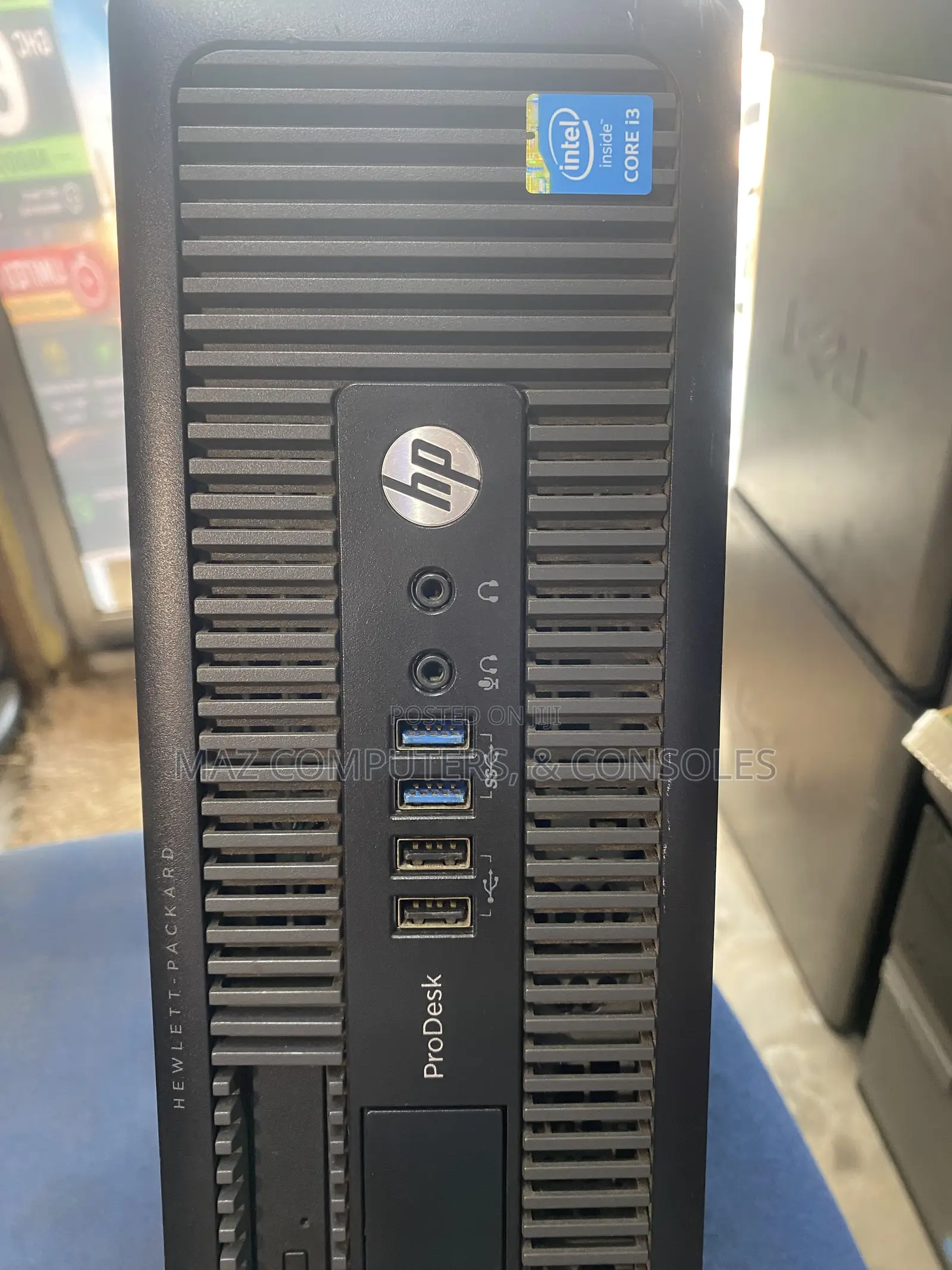 Desktop Computer HP ProDesk 600 4GB Intel Core i3 HDD 500GB