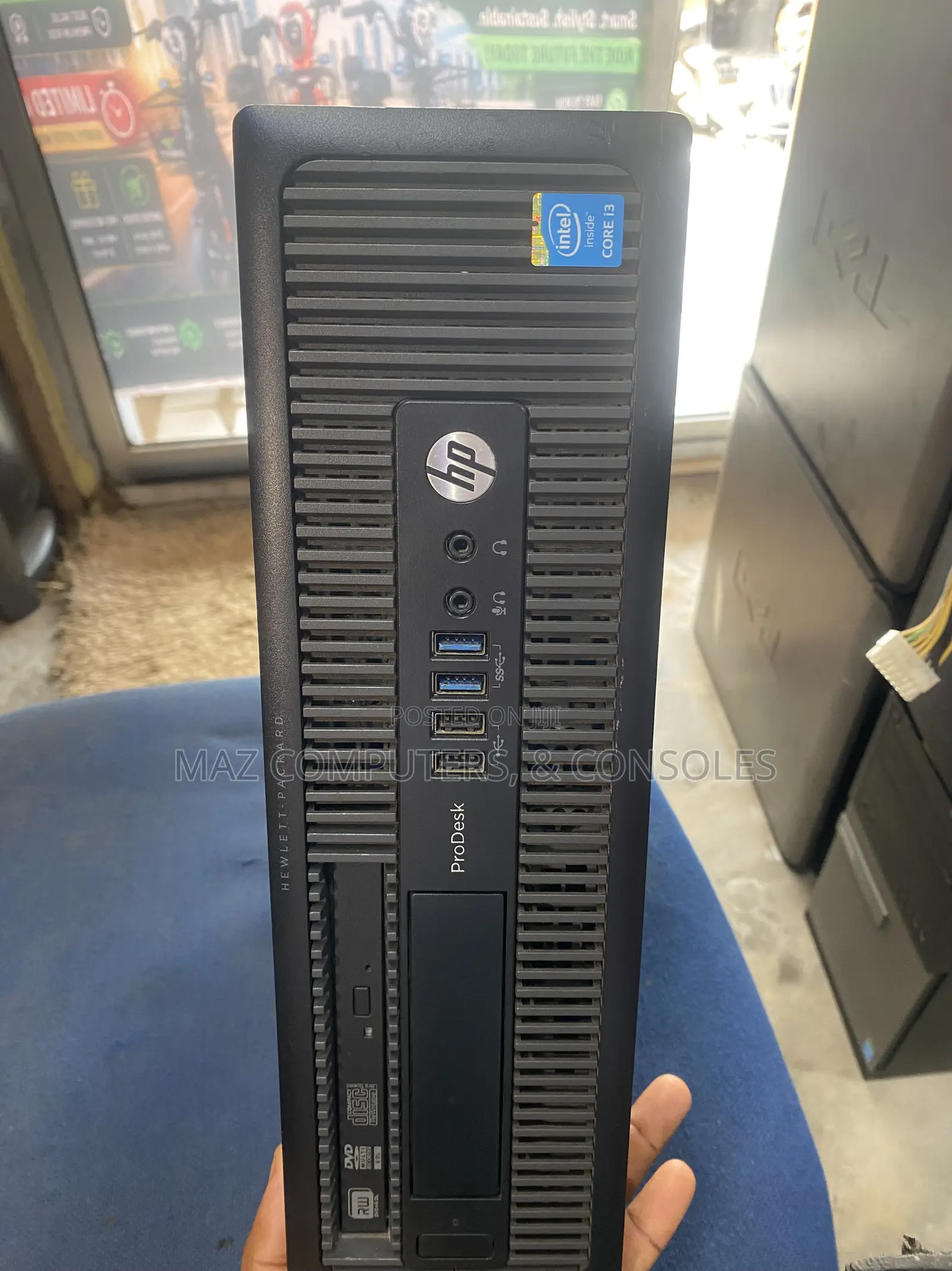 Desktop Computer HP ProDesk 600 4GB Intel Core i3 HDD 500GB