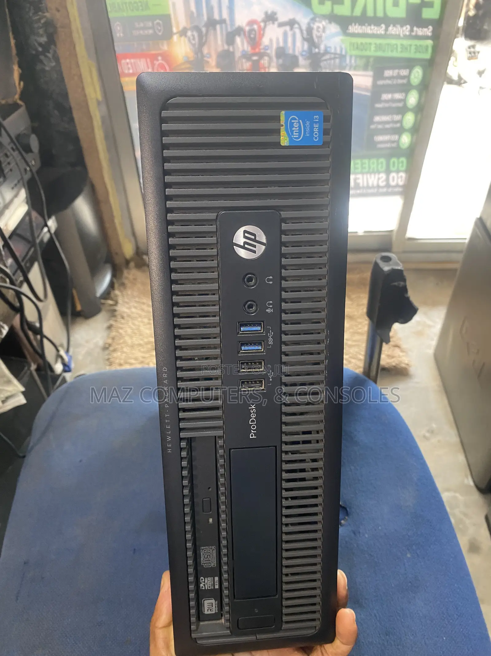 Desktop Computer HP ProDesk 600 4GB Intel Core i3 HDD 500GB