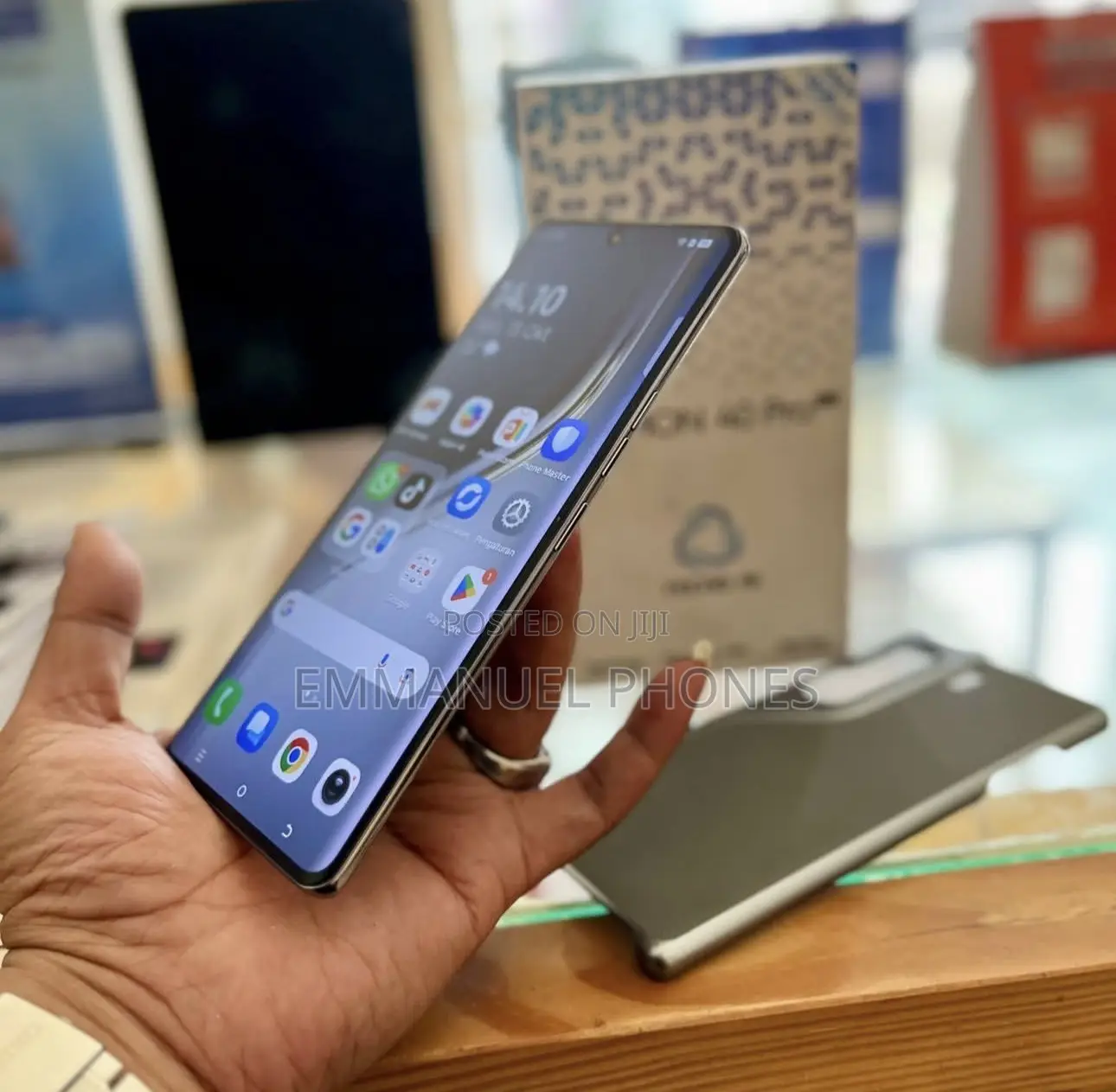 New Tecno Camon 40 Pro 5G 256 GB Black