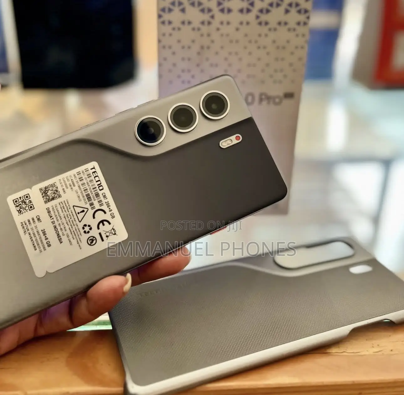 New Tecno Camon 40 Pro 5G 256 GB Black