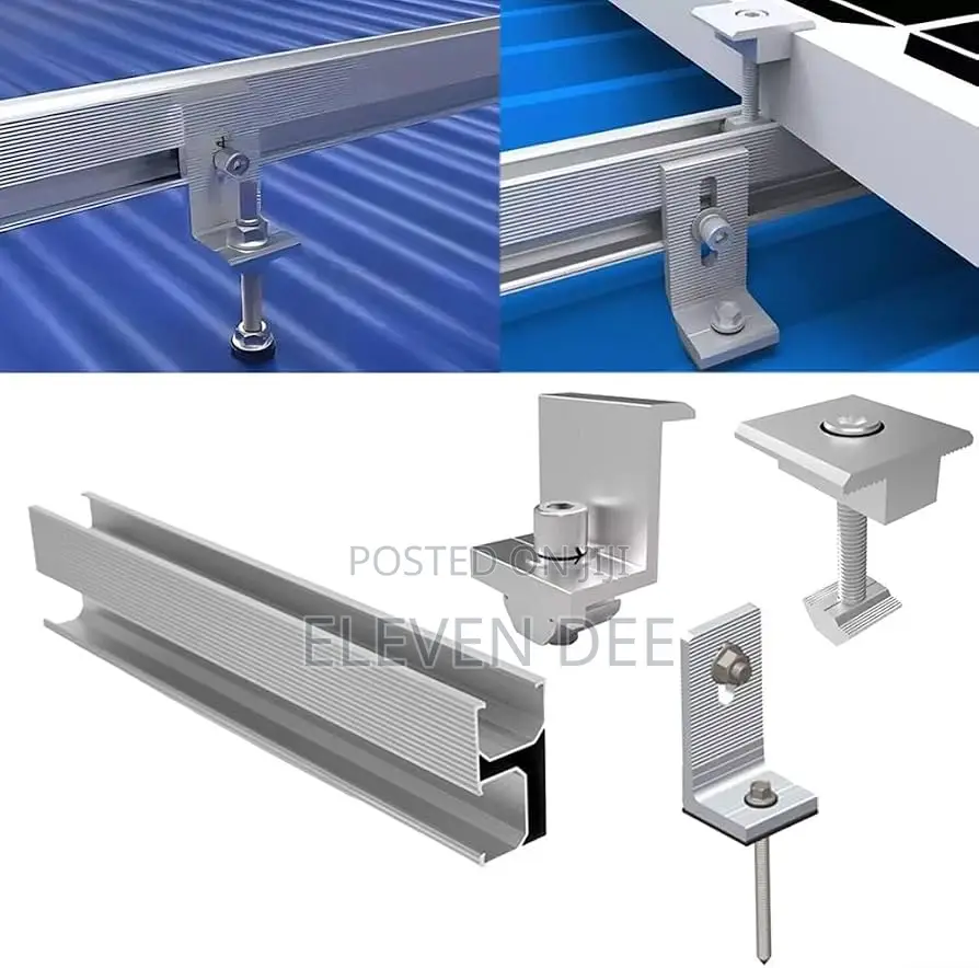 Solar Panel Mounting Rail Set