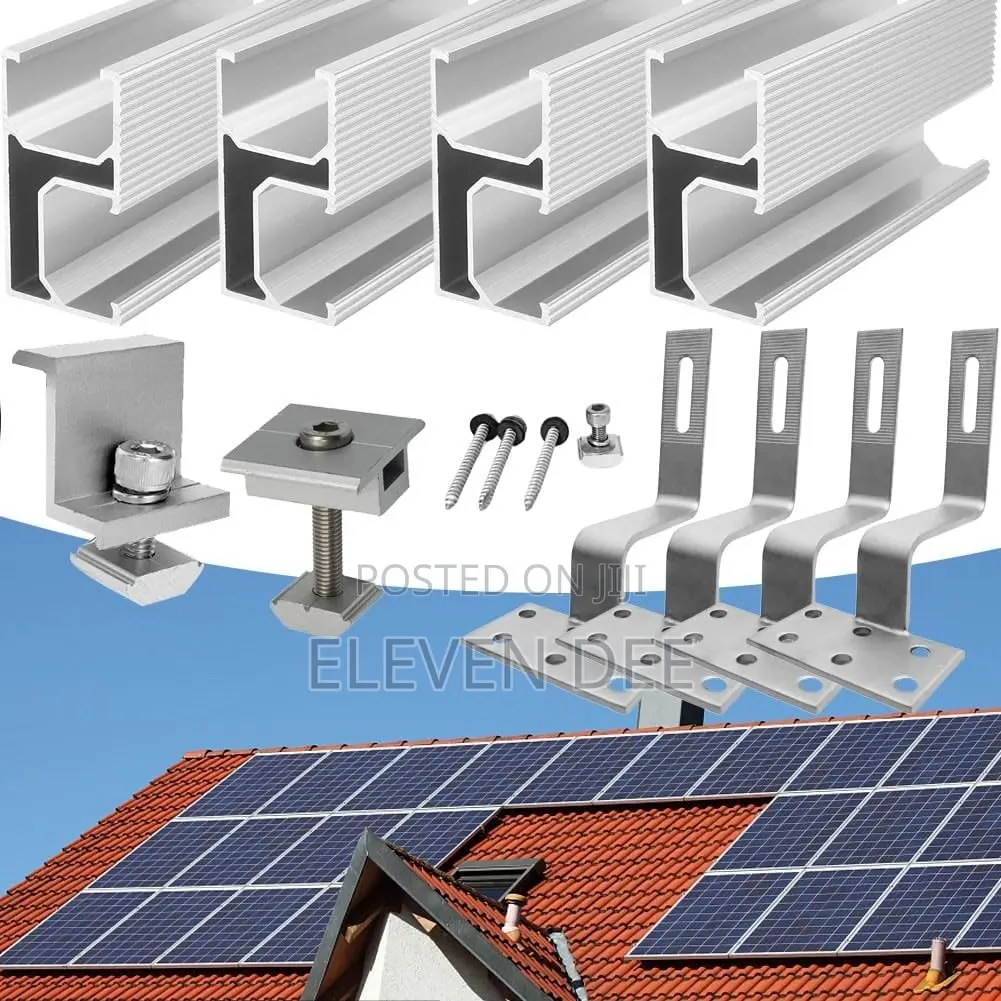 Solar Panel Mounting Rail Set