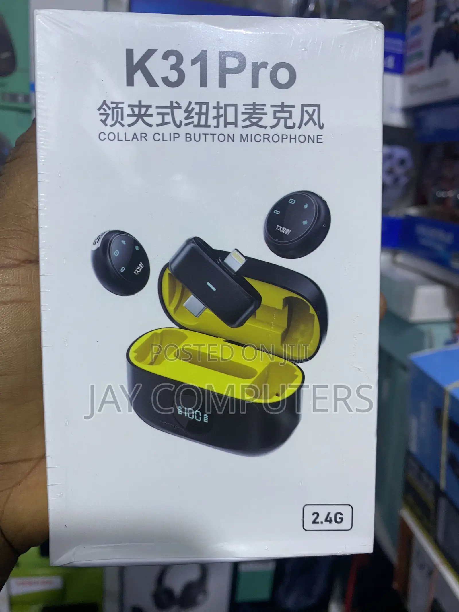 K31Pro Collar Wireless Microphone