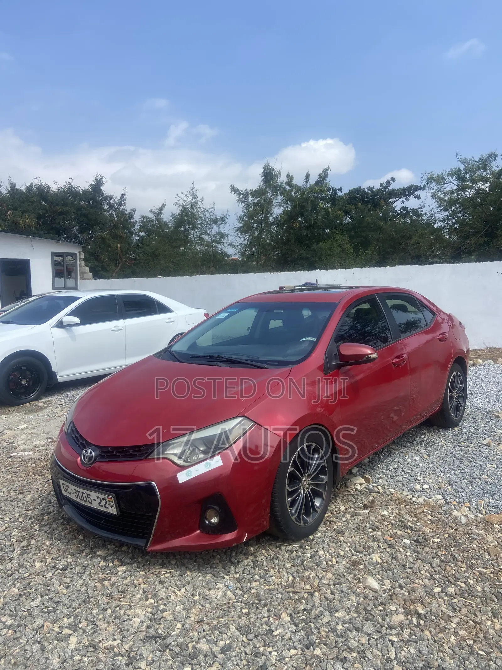 Toyota Corolla L 4dr Sedan (1.8L 4cyl 4A) 2015 Red