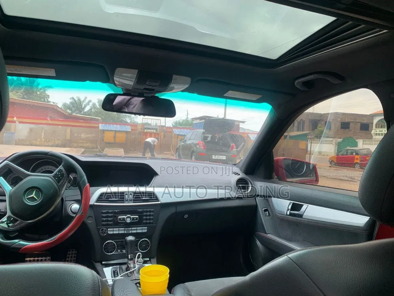 Mercedes-Benz C250 2014 Red