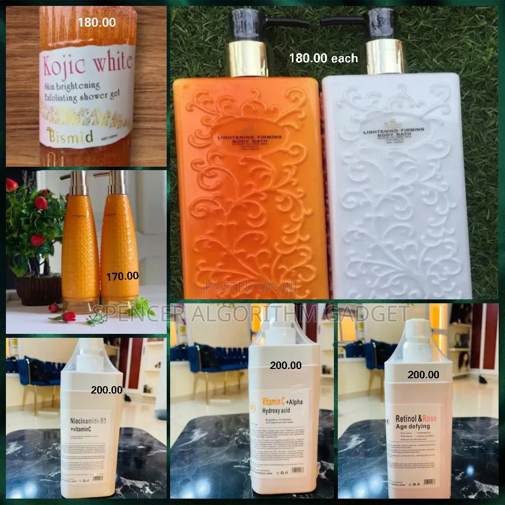 Bismid Firming/Retinol Rose/Niacinamide/Vitaminc/Half Caste/Kojic Bath