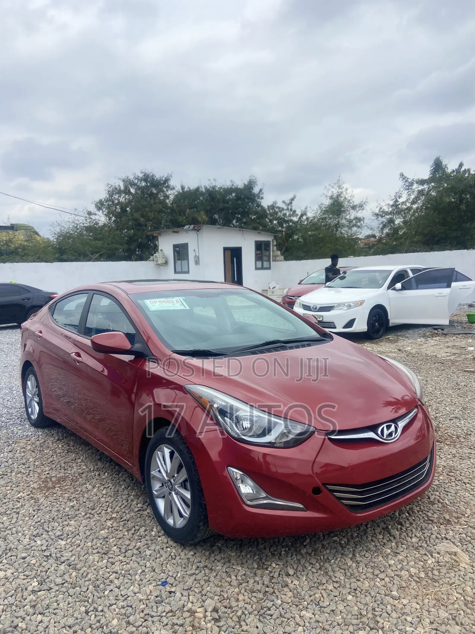 Hyundai Elantra Limited 4dr Sedan (1.8L 4cyl 6A) 2014 Red