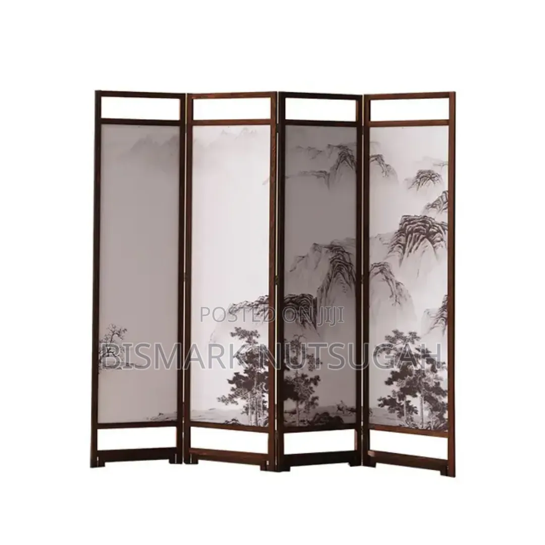 Four - Panel Folding Room Divider