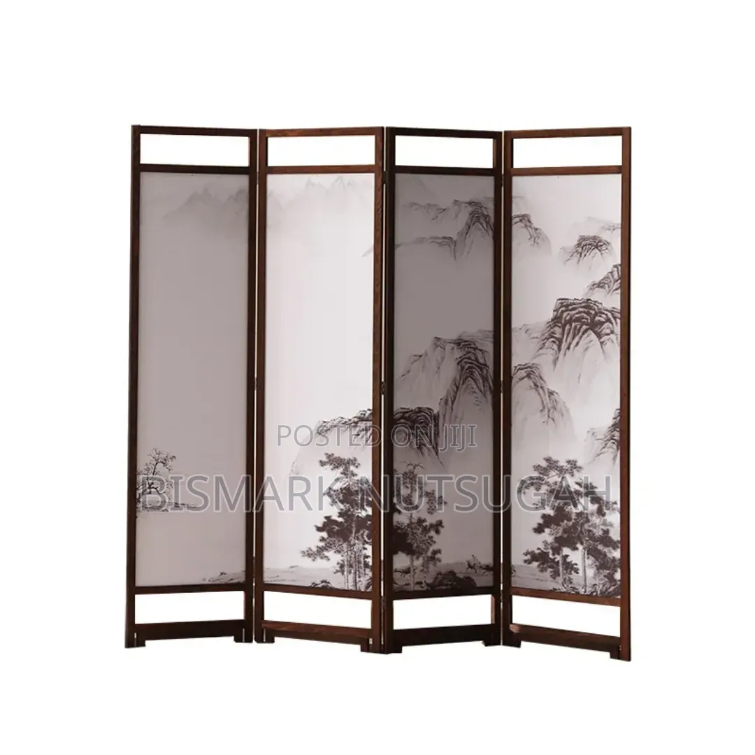 Four - Panel Folding Room Divider