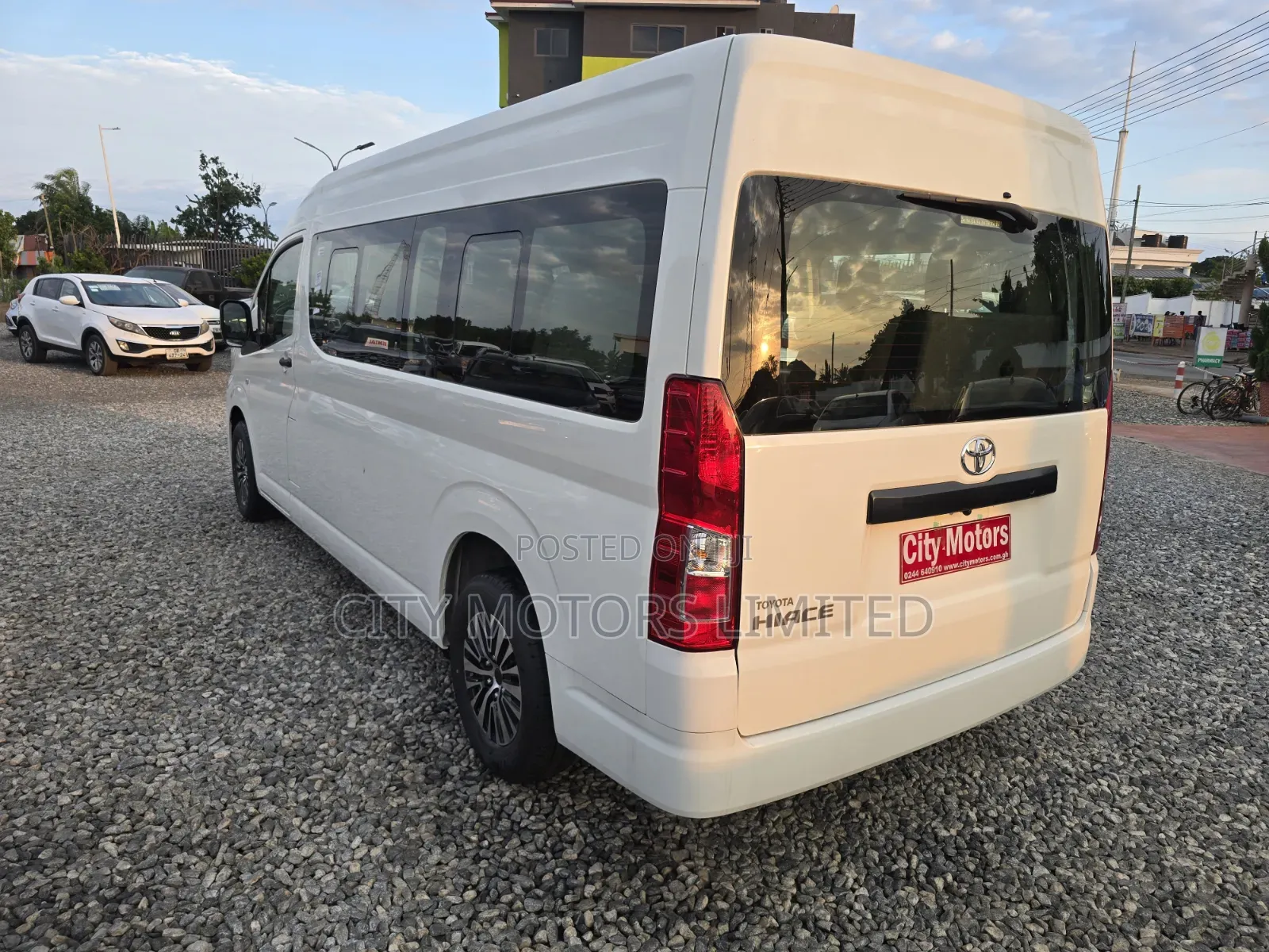 New Toyota HiAce 2025 White