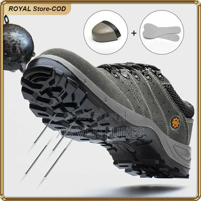 Amall to Big Size 36-46 Steel Toe Work Safety Shoes