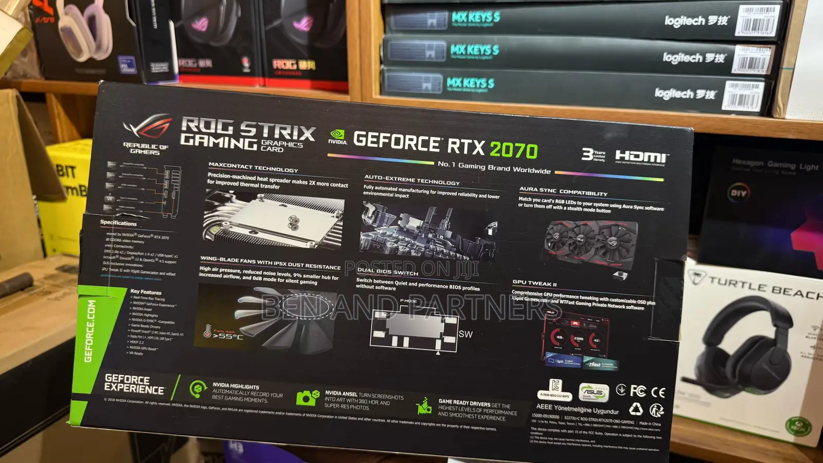 ASUS Rog RTX 2070 8gb Dedicated Gpu