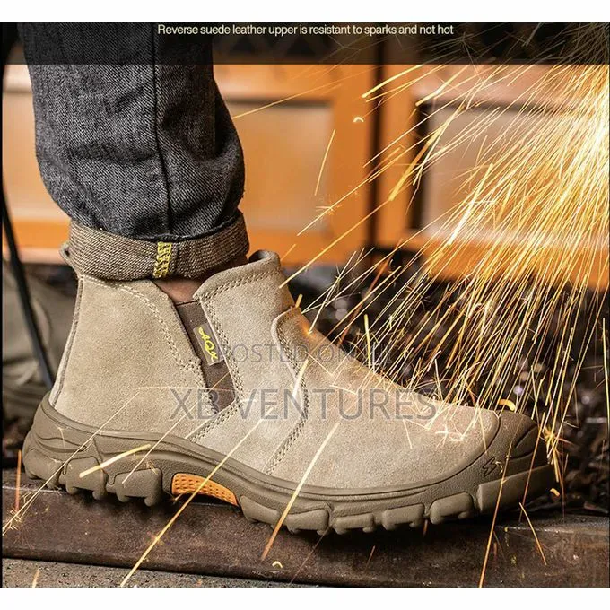 Steel Toe Anti-Smashing Anti-Piercing Anti Scalding Welding Shoes