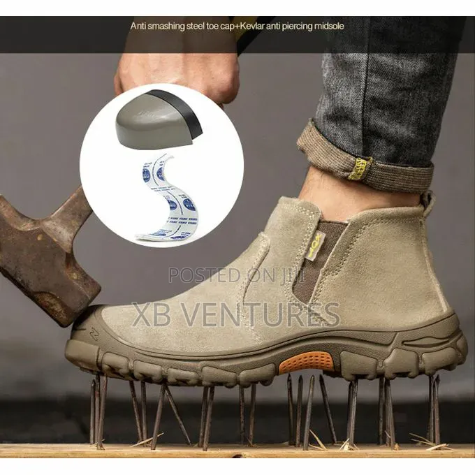 Steel Toe Anti-Smashing Anti-Piercing Anti Scalding Welding Shoes