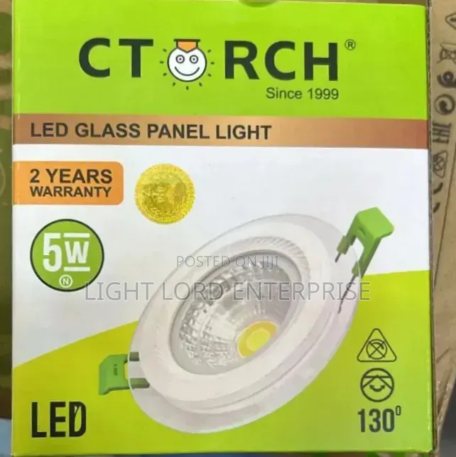 Prime Torch Led Glass Panel Light 5watts