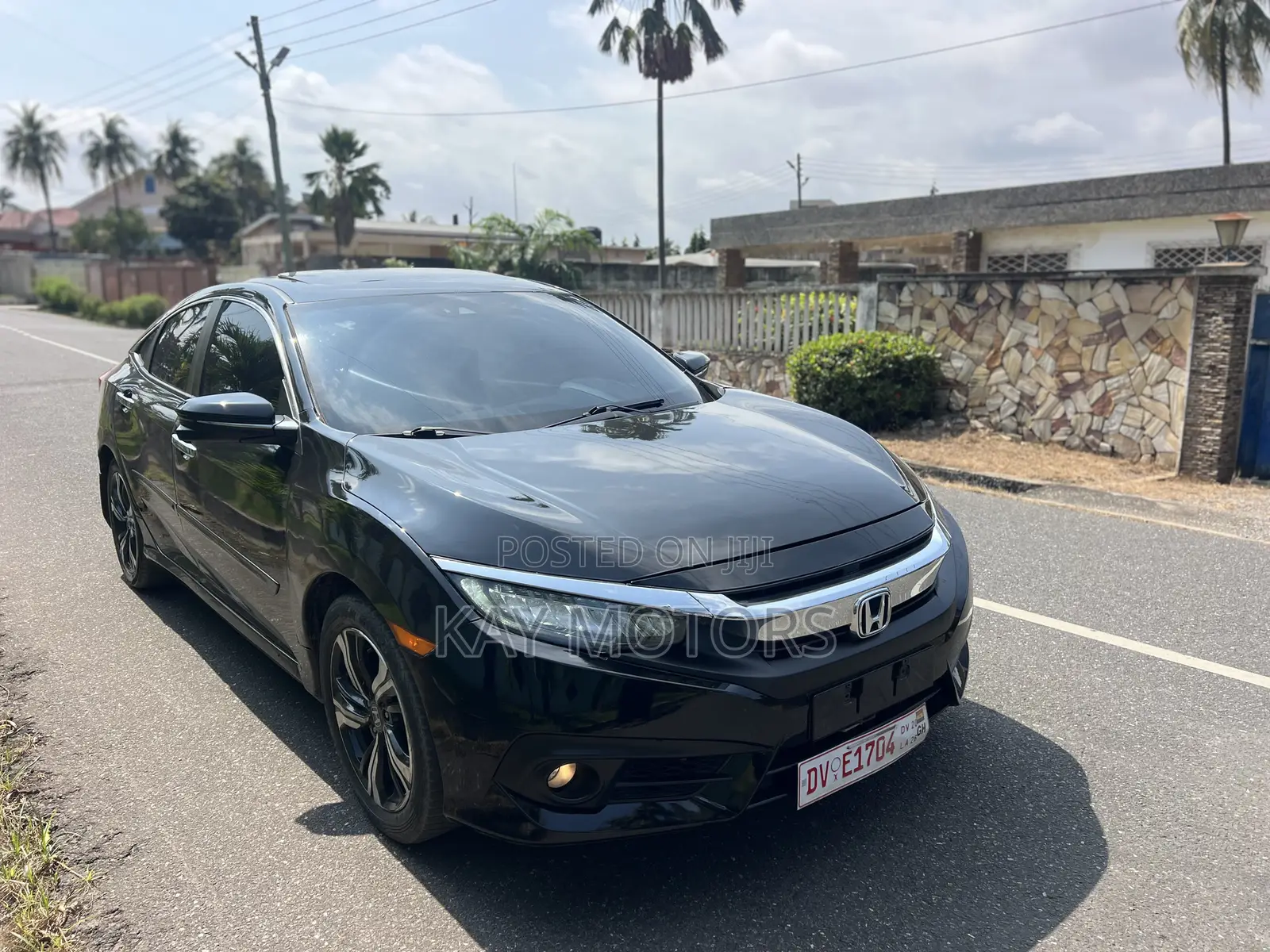 Honda Civic Touring 4dr Sedan (1.5L 4cyl) 2017 Black