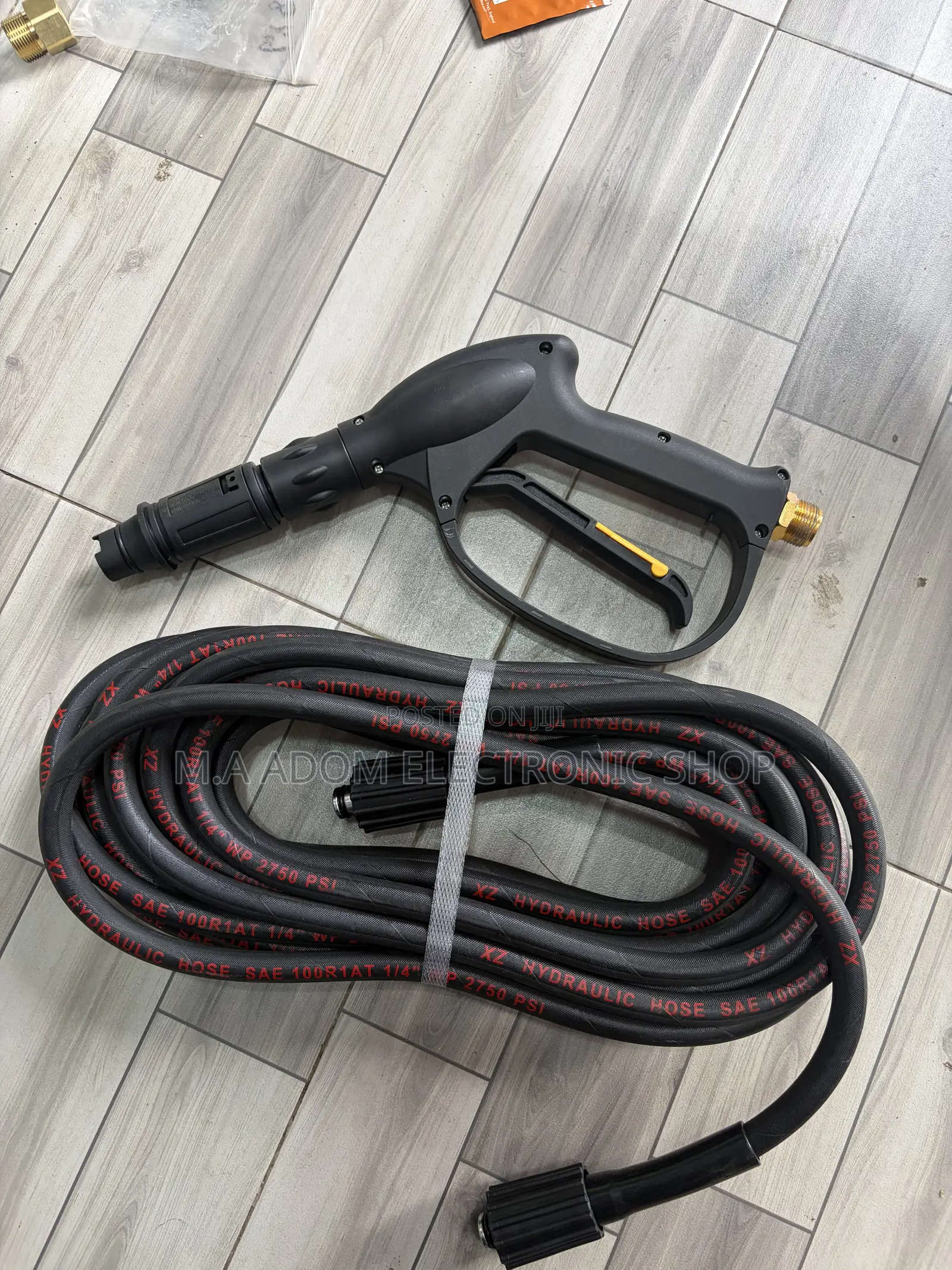 Pressure Washer Gun & Pipe Holes