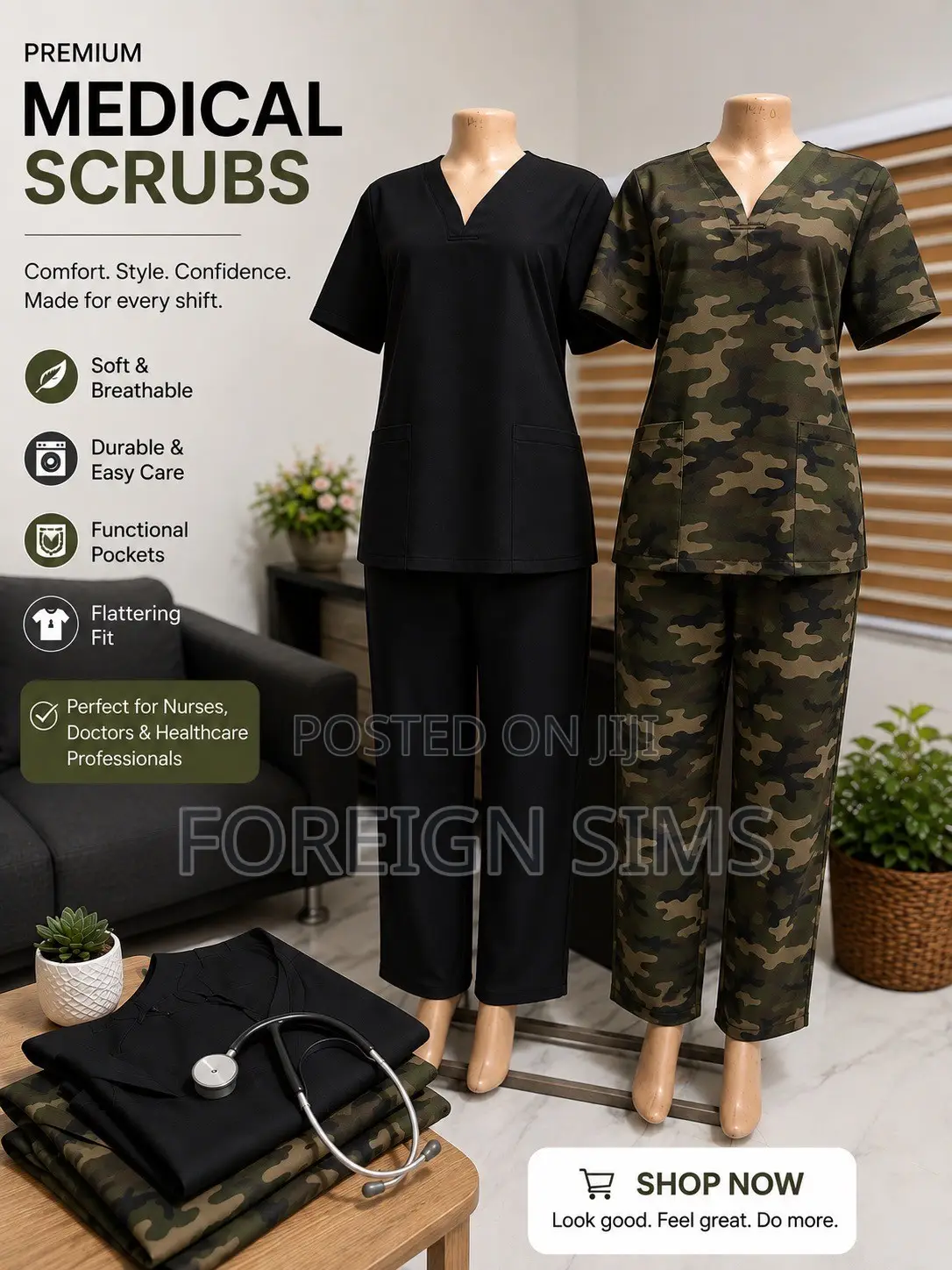 Nurses Scrubs