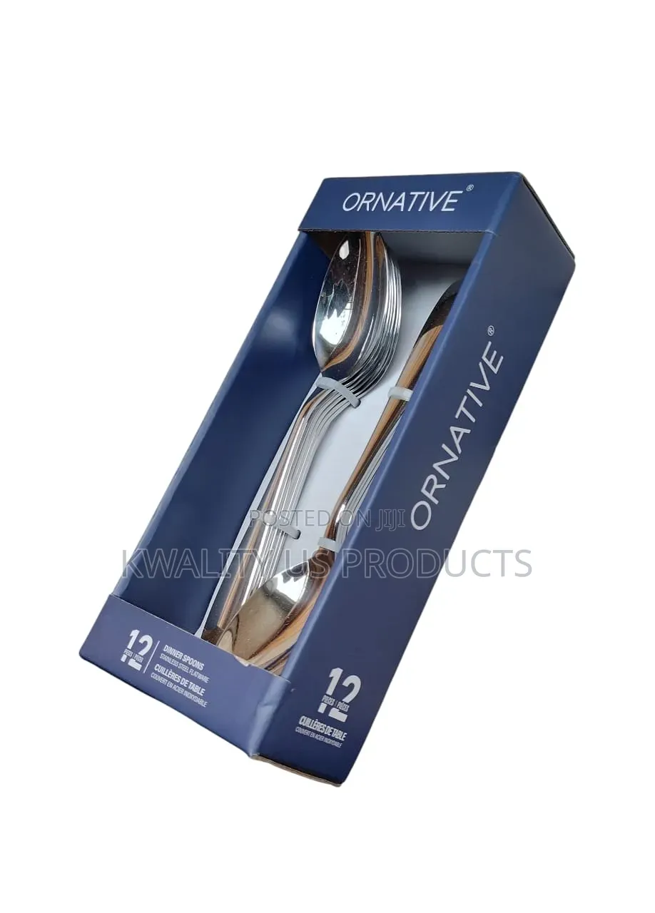 Ornative 12-Piece Dinner Spoons Set