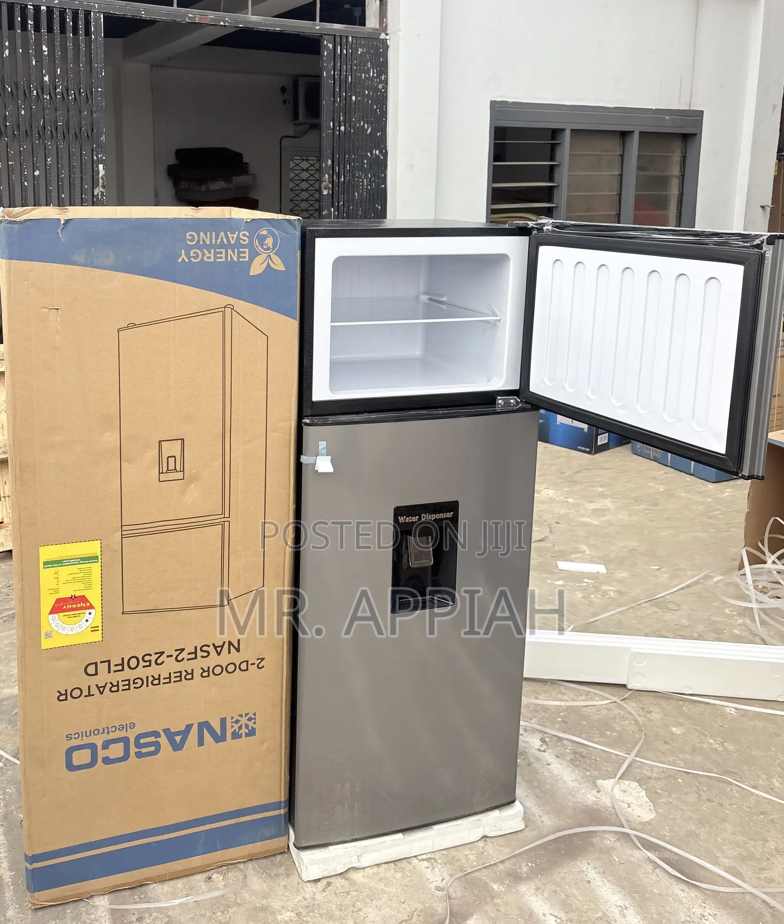 Buy Nasco 210L Top Freezer Fridge With Water Dispenser(Nasf2-250fld)