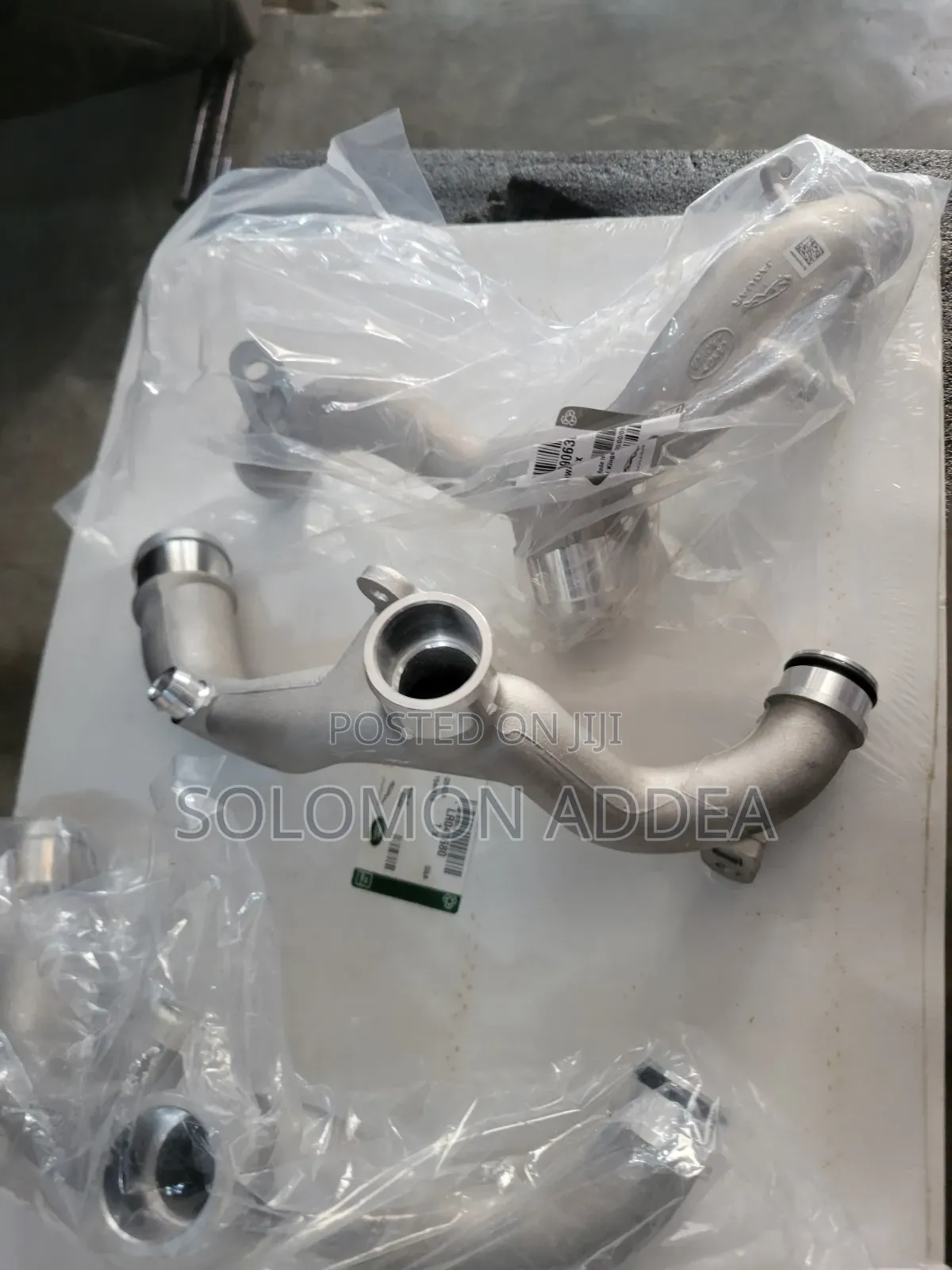 Genuine Aluminum Coolant Hose for Discovery, Sport, and Velar