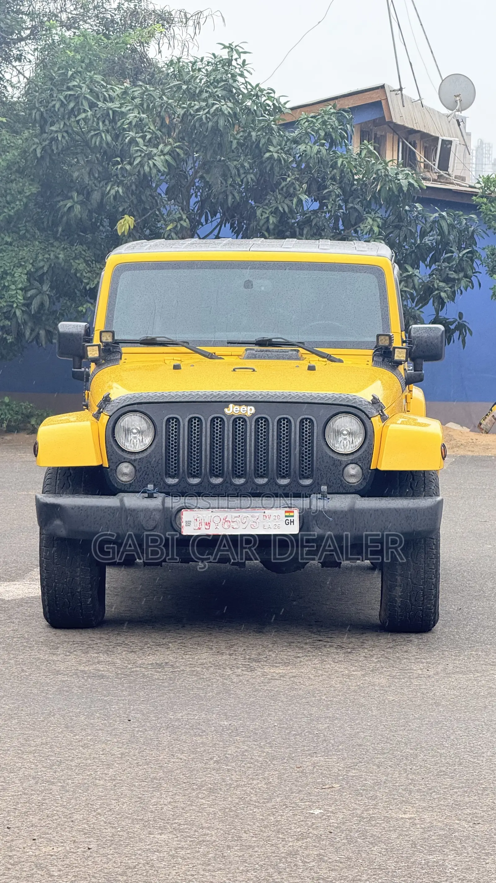 Jeep Wrangler 2015 Yellow