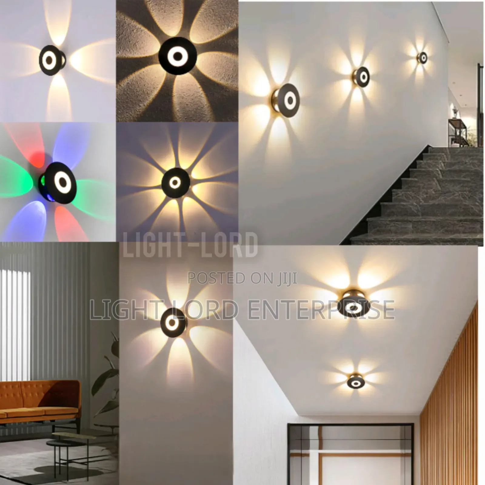 Body Styps Led Rainbow Wall Light