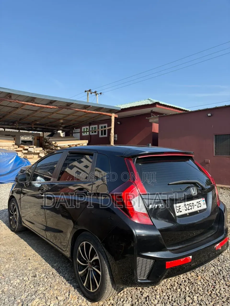 Honda Fit 2015 Black