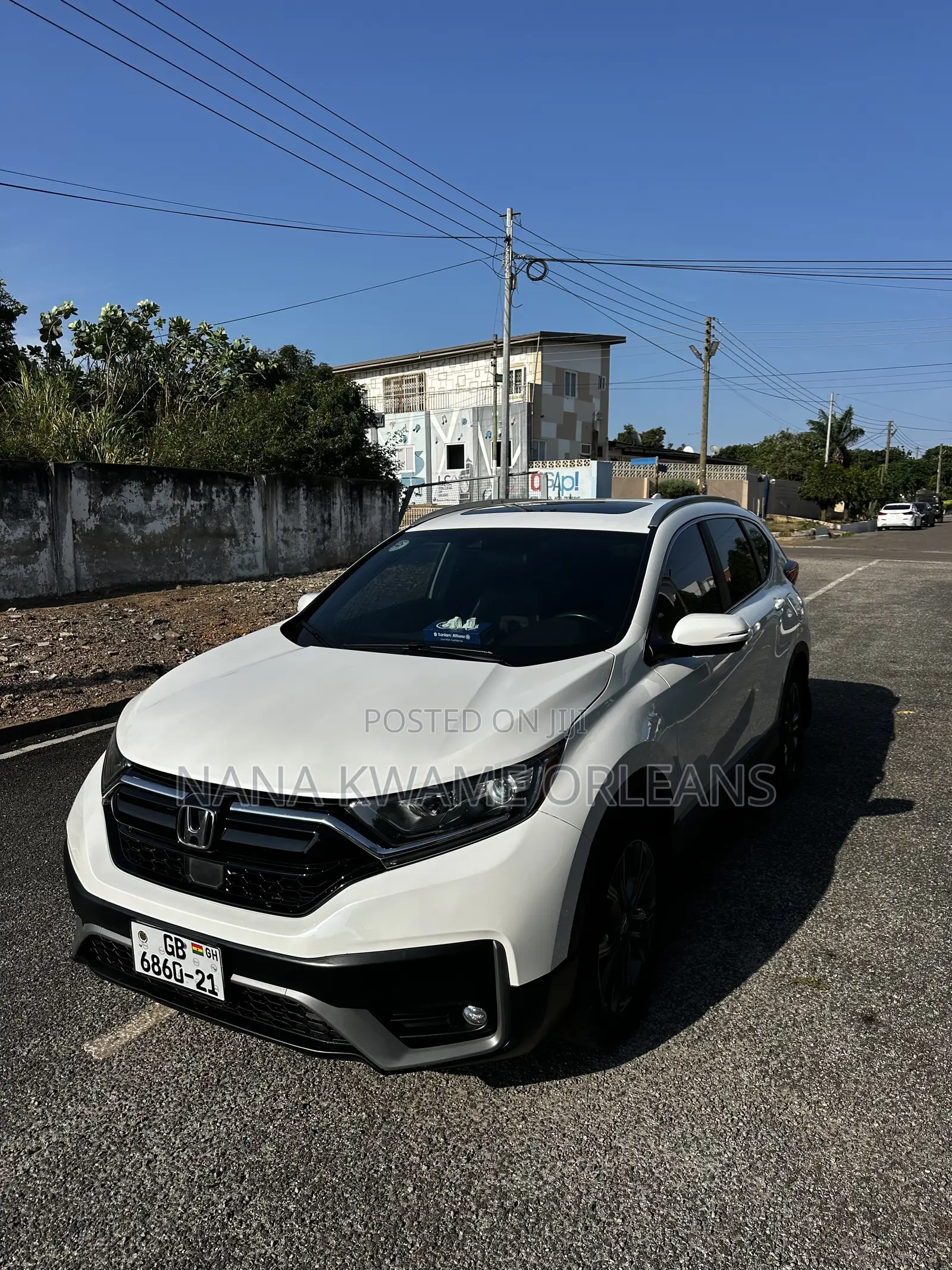 Honda CR-V EX-L 2021 White