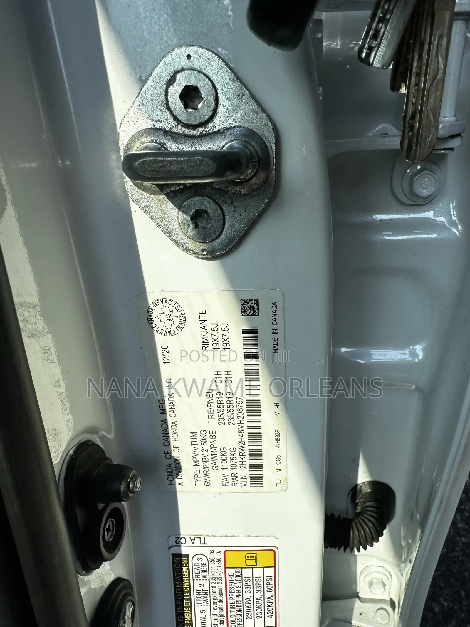 Honda CR-V EX-L 2021 White