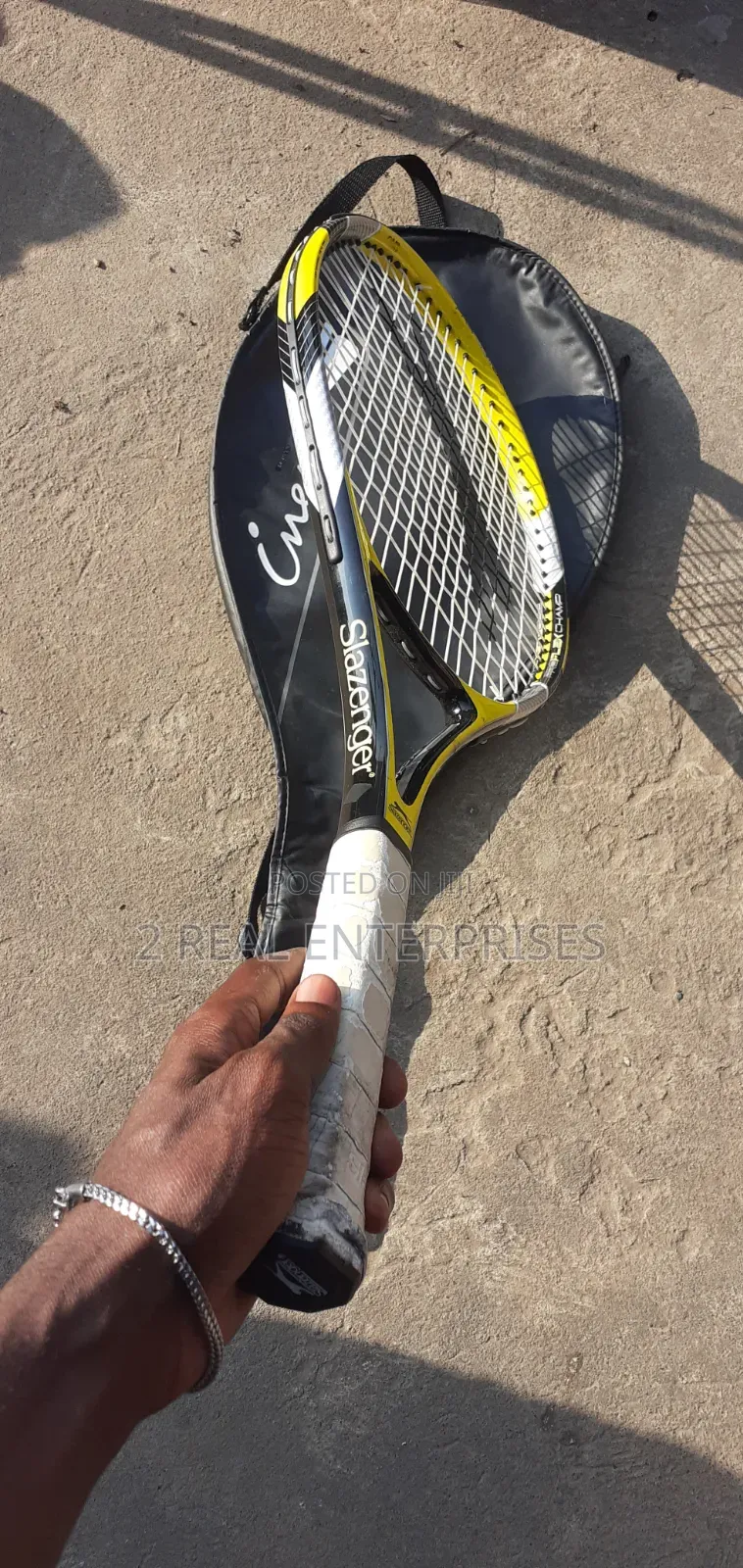 Slazenger Adult Tennis Racket With Bag