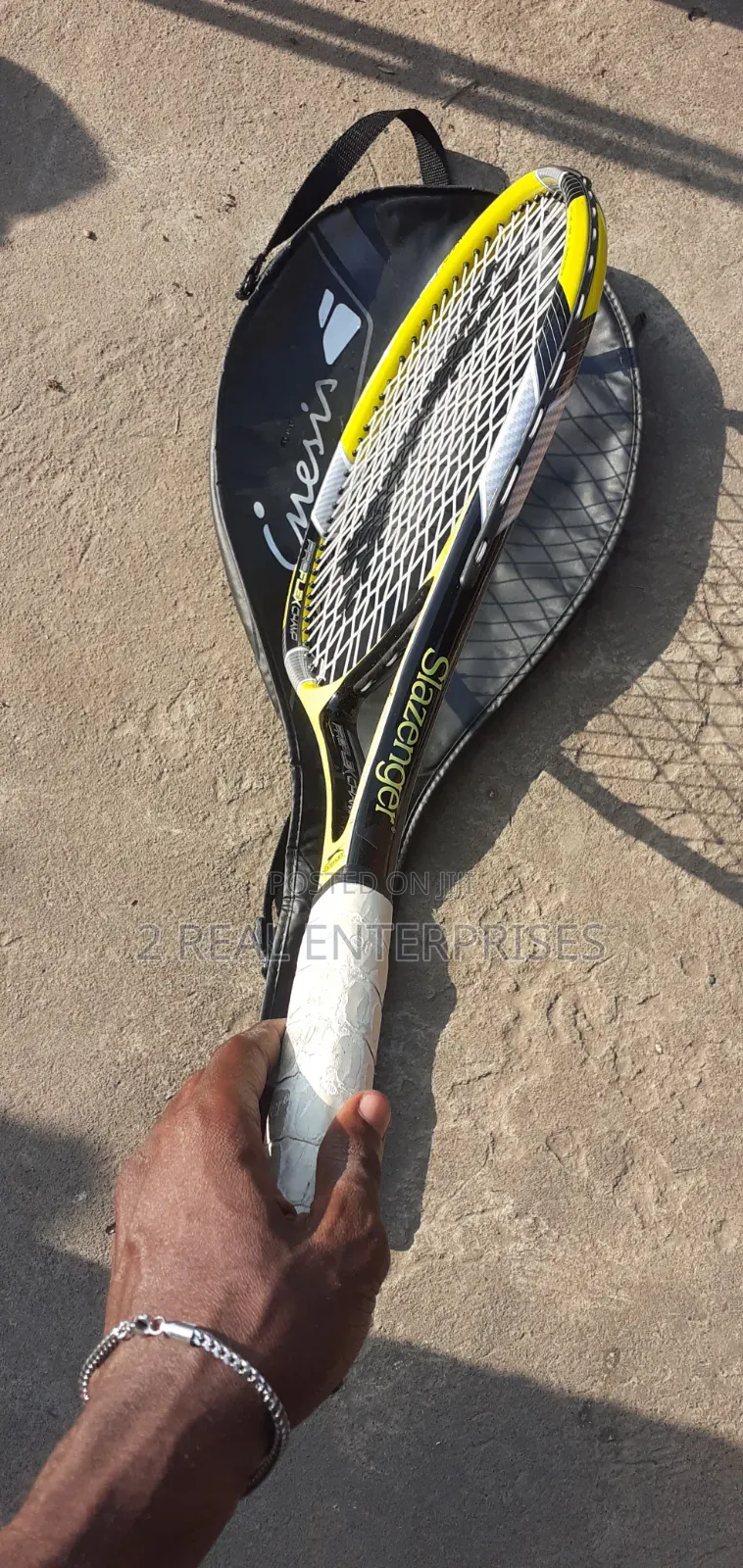 Slazenger Adult Tennis Racket With Bag