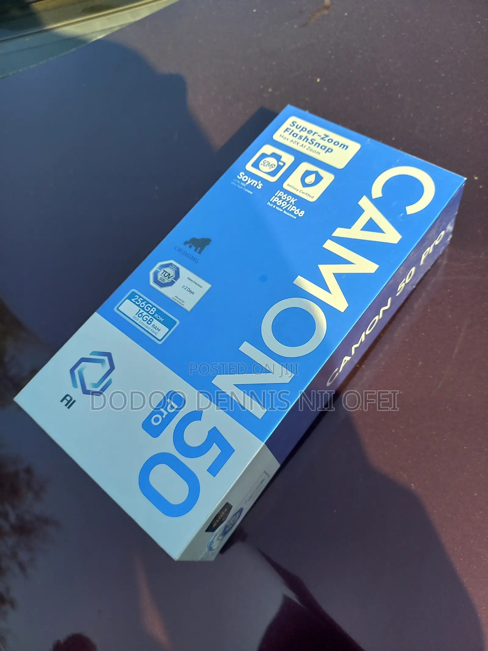 New Tecno Camon 50 Pro 256 GB Orange