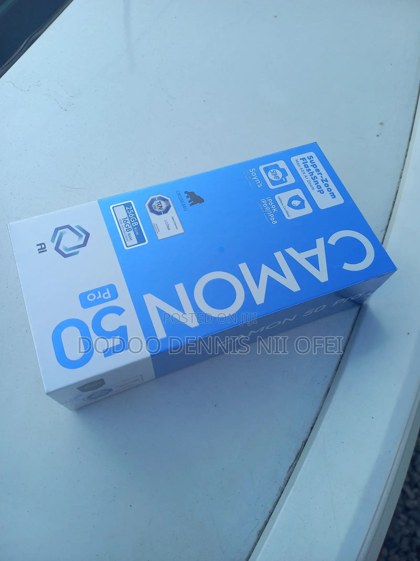 New Tecno Camon 50 Pro 256 GB Orange