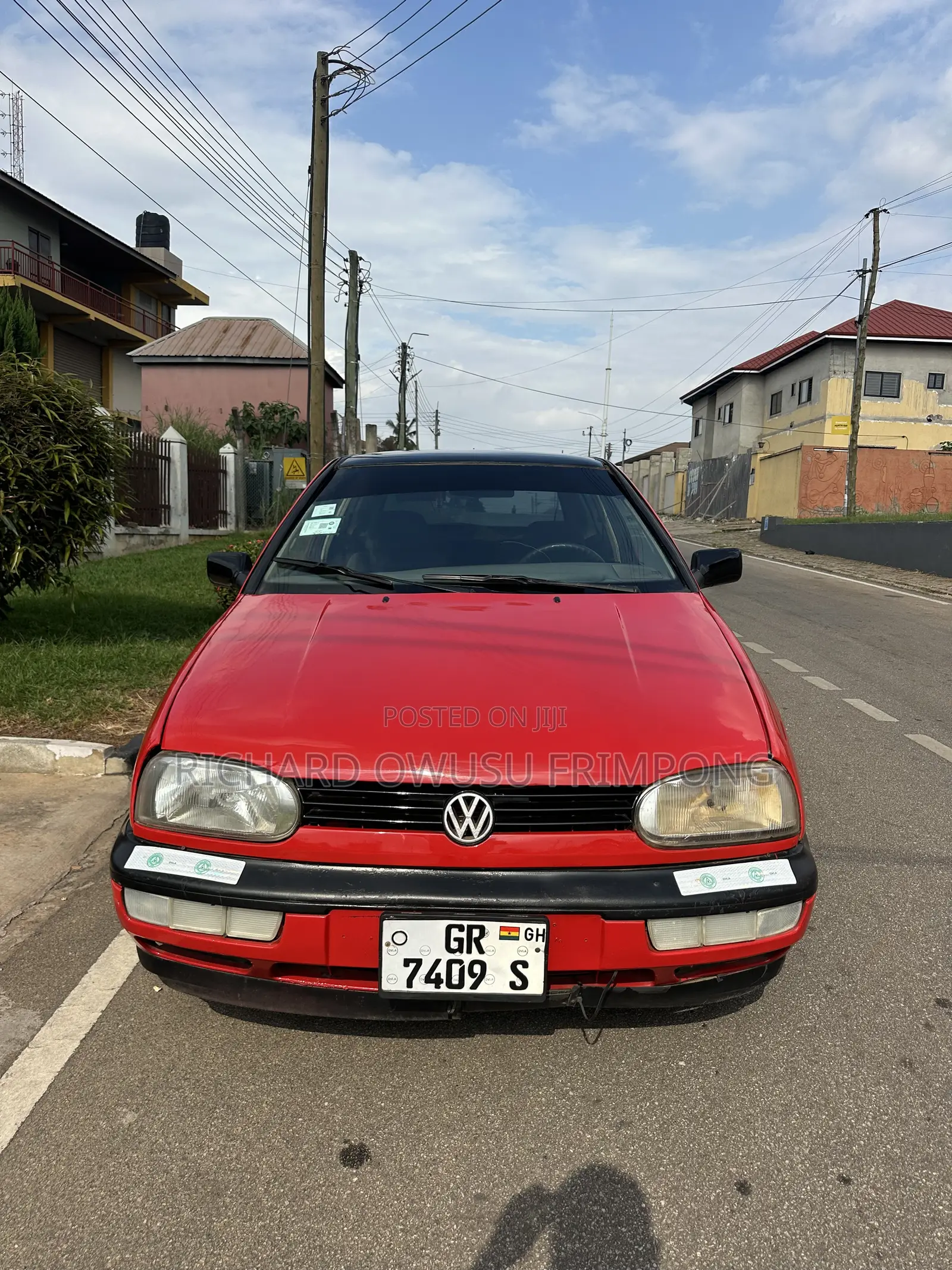 Volkswagen Golf 1992 Red