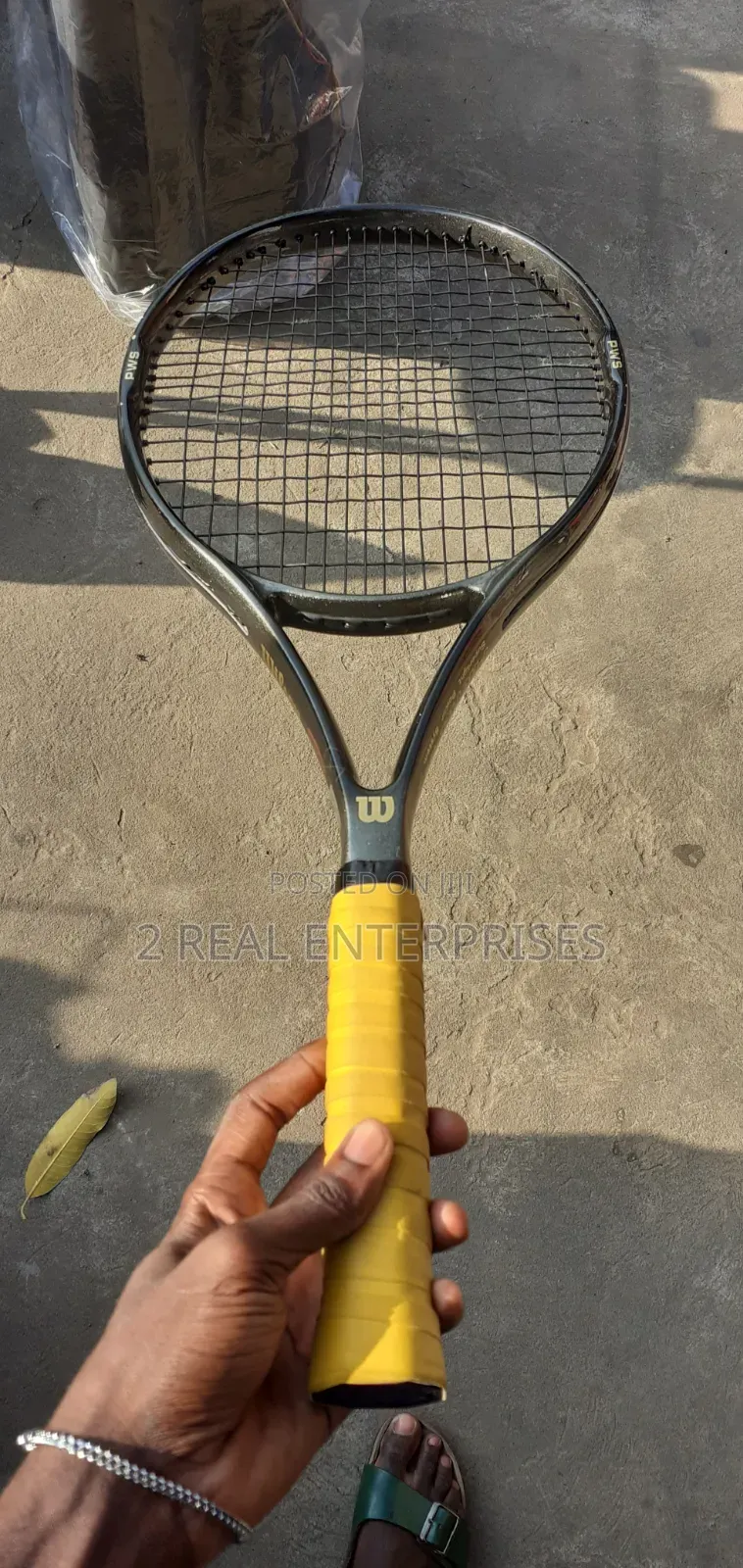 Wilson Adult Tennis Racket With Bag Pre Owned