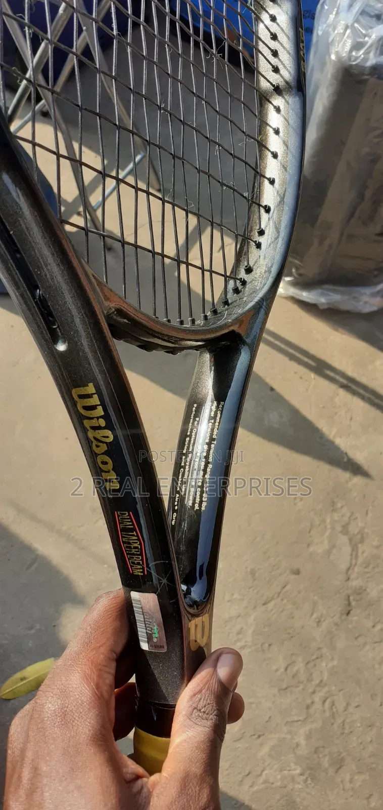 Wilson Adult Tennis Racket With Bag Pre Owned