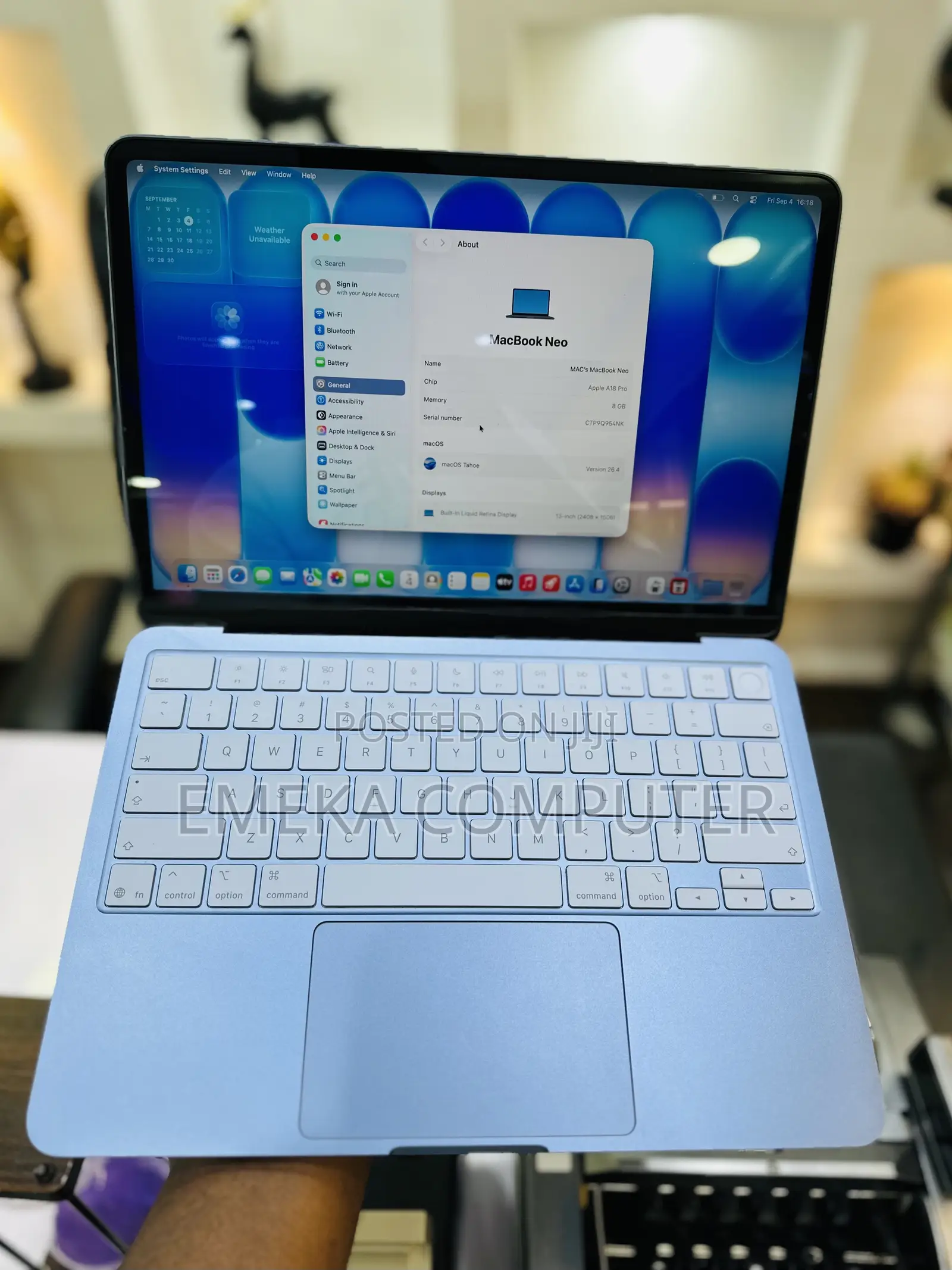 Laptop Apple MacBook Neo 2026 8GB Intel SSD 512GB