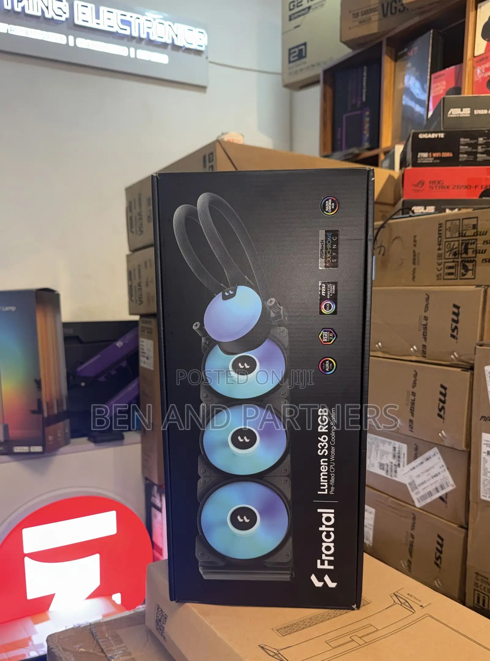 Fractal Design Lumen S36 RGB - CPU Liquid Cooling System