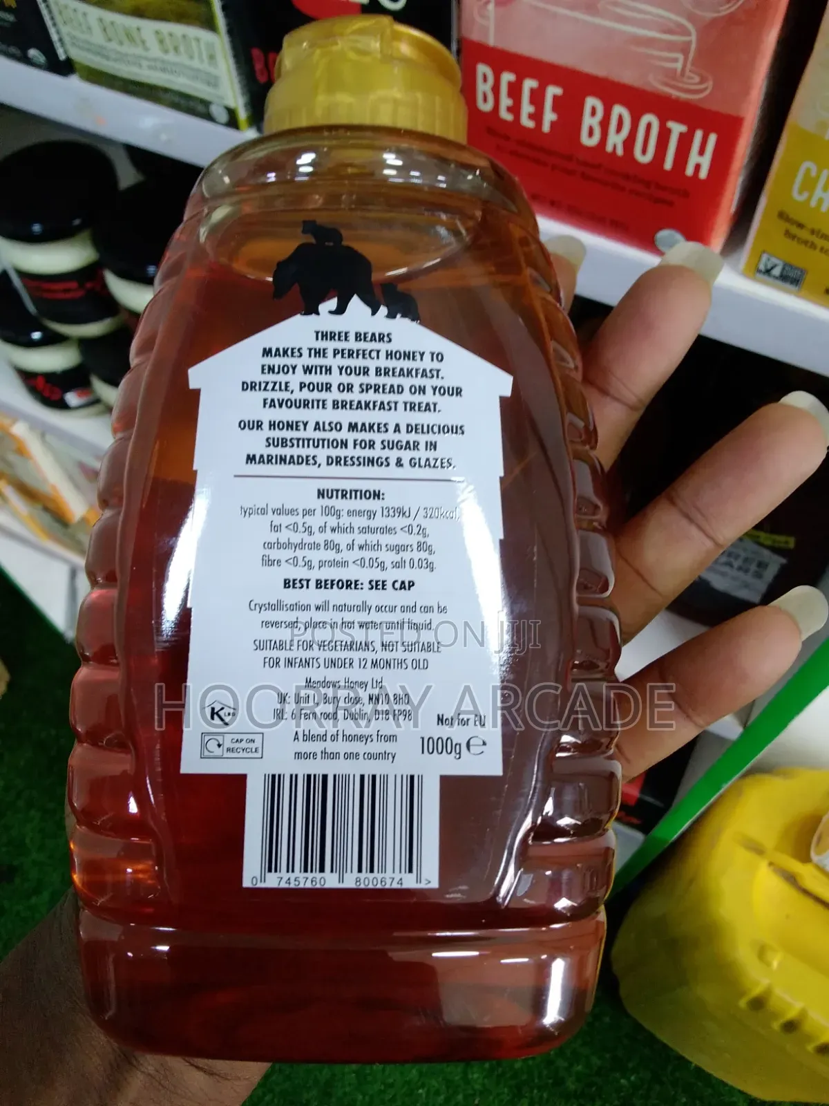 Three Bears Mellow Mild Honey 1kg Value Pack