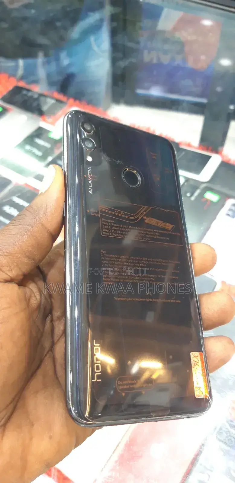 New Huawei Honor 10 Lite 128 GB Black