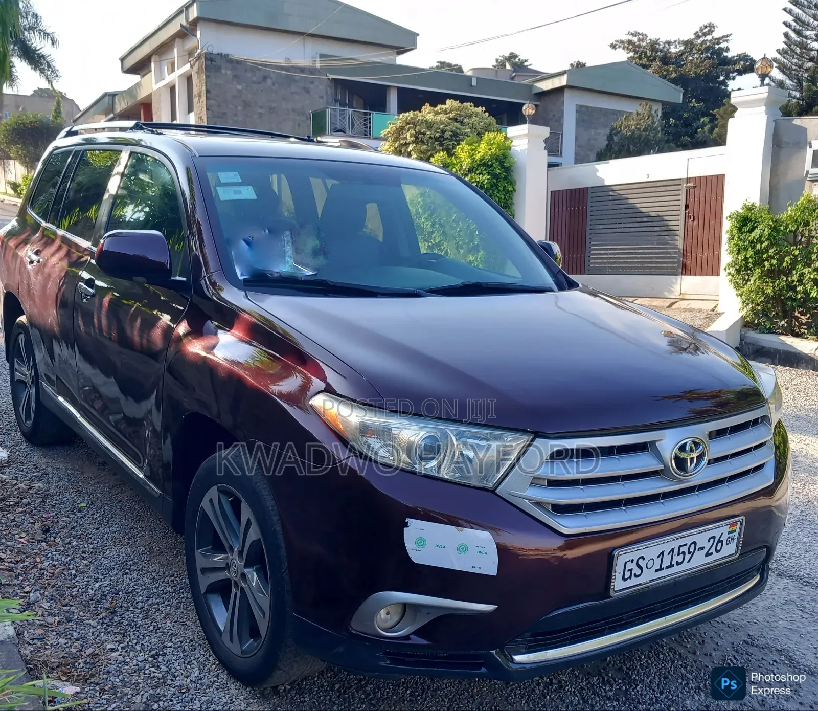 Toyota Highlander 2010 Red