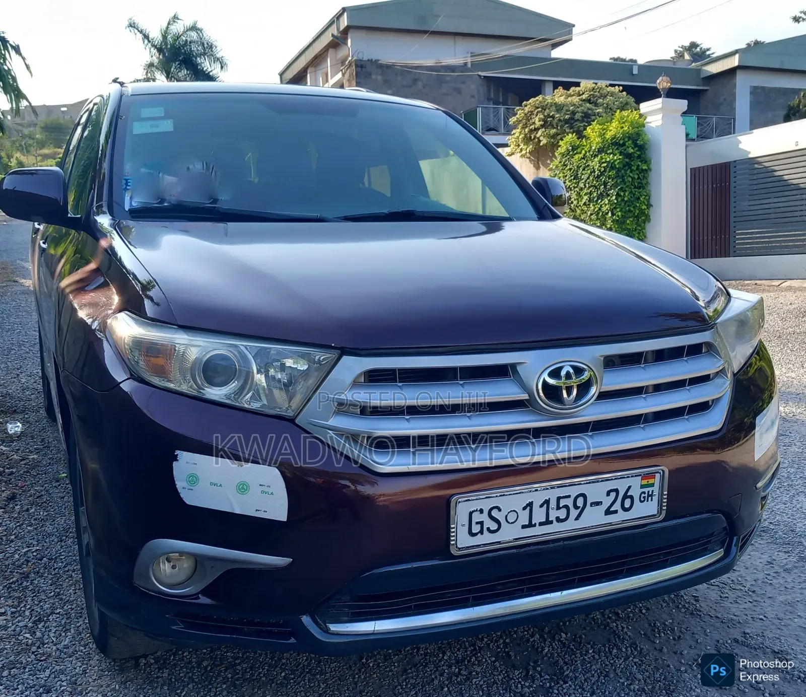 Toyota Highlander 2010 Red